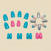 12 Sizes-24 Pcs Press On Nails Y1541