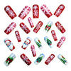 12 Sizes-24 Pcs Press On Nails Y1224