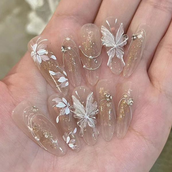 30 Pcs Press On Nails Z878
