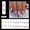 12 Sizes-24 Pcs Press On Nails W868