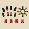 12 Sizes-24 Pcs Press On Nails Y1580