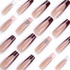 12 Sizes-24 Pcs Press On Nails JP3090