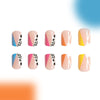 12 Sizes-24 Pcs Press On Nails C284