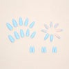 12 Sizes-24 Pcs Press On Nails W334