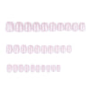12 Sizes-24 Pcs Press On Nails JP3730