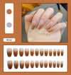 12 Sizes-24 Pcs Press On Nails R121