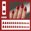 12 Sizes-24 Pcs Press On Nails W1634