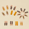 12 Sizes-24 Pcs Press On Nails Y082