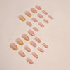 12 Sizes-24 Pcs Press On Nails W1319