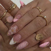12 Sizes-24 Pcs Press On Nails FT-254