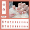 12 Sizes-24 PcsPress On Nails R709