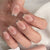 12 Sizes-24 Pcs Press On Nails JP4104