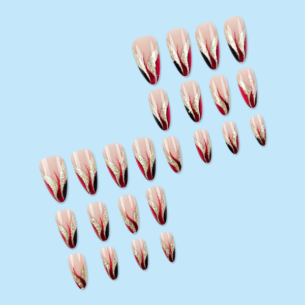 12 Sizes-24 PcsPress On NailsDY1657-B7