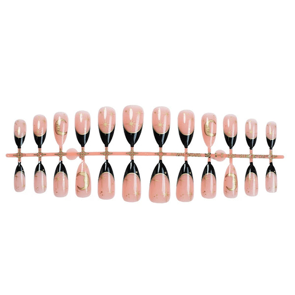 12 Sizes-24 PcsPress On Nails XD-109-04