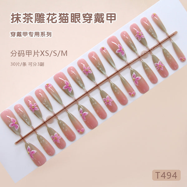 30 Pcs Press On Nails Z1394
