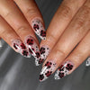 12 Sizes-24 Pcs Press On Nails C1152