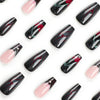 12 Sizes-24 Pcs Press On Nails JP2814