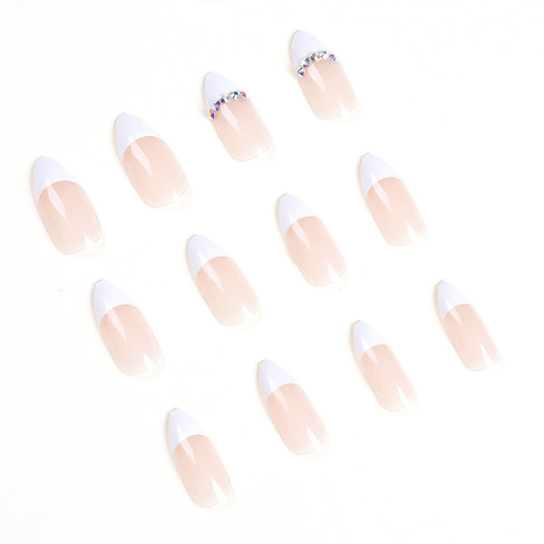 12 Sizes-24 Pcs Press On Nails JP1465