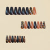 12 Sizes-24 Pcs Press On Nails Y1755
