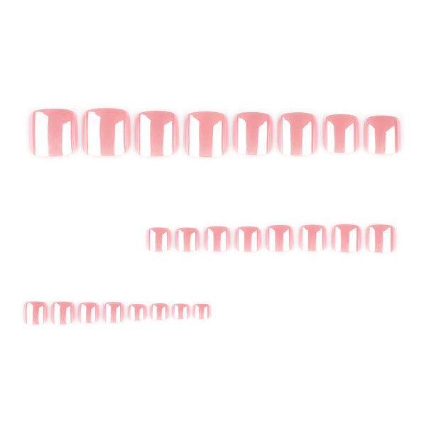 12 Sizes-24 Pcs Press On Nails JP4244