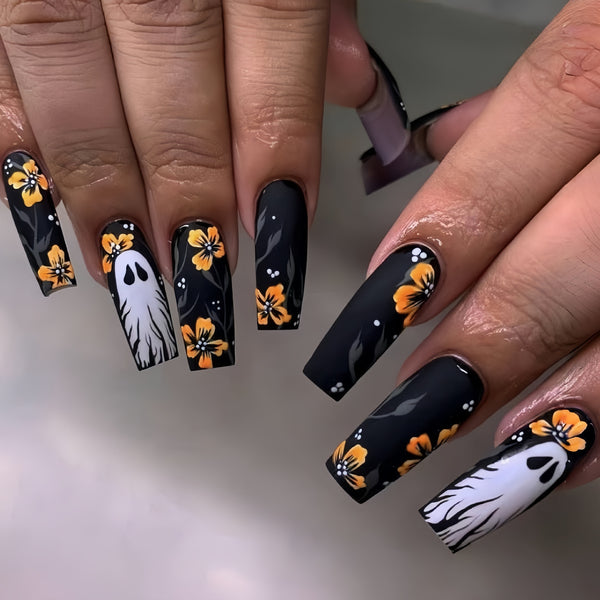 12 Sizes-24 Pcs Press On Nails Y198