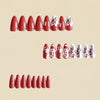 12 Sizes-24 Pcs Press On Nails Y1168