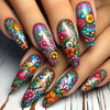 12 Sizes-24 Pcs Press On Nails Y615