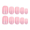 12 Sizes-24 Pcs Press On Nails JP3952