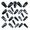 12 Sizes-24 Pcs Press On Nails Y1498