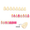 12 Sizes-24 Pcs Press On Nails JP3902