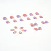 12 Sizes-24 Pcs Press On Nails Z216