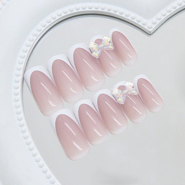 12 Sizes-24 Pcs Press On Nails Z1058