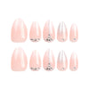 12 Sizes-24 Pcs Press On Nails JP2847