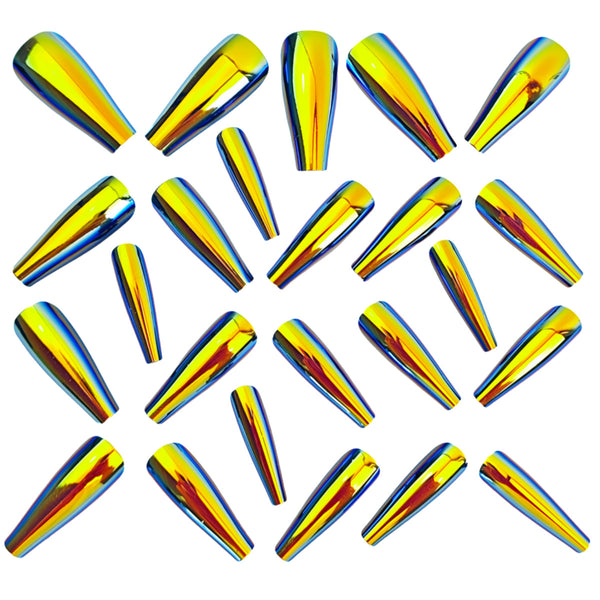 12 Sizes-24 Pcs Press On Nails Y1067