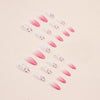 12 Sizes-24 Pcs Press On Nails W501