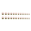 12 Sizes-24 Pcs Press On Nails R748