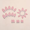 12 Sizes-24 Pcs Press On Nails W1093