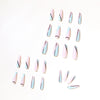 12 Sizes-24 Pcs Press On Nails JP1117