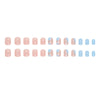 12 Sizes-24 Pcs Press On Nails W1106