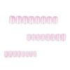 12 Sizes-24 Pcs Press On Nails JP3712