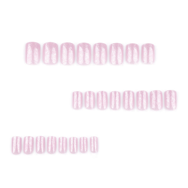 12 Sizes-24 Pcs Press On Nails JP3712