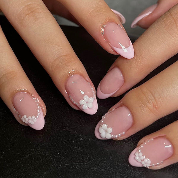 12 Sizes-24 Pcs Press On Nails JP4315