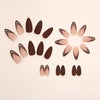 12 Sizes-24 Pcs Press On Nails W1428