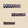 12 Sizes-24 Pcs Press On Nails Y569