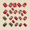 12 Sizes-24 Pcs Press On Nails Y1506