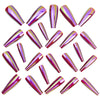 12 Sizes-24 Pcs Press On Nails Y1105