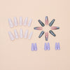 12 Sizes-24 Pcs Press On Nails W1752