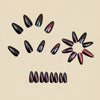 12 Sizes-24 Pcs Press On Nails Y1488