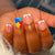 12 Sizes-24 Pcs Press On Nails C247