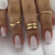 12 Sizes-24 Pcs Press On Nails W630